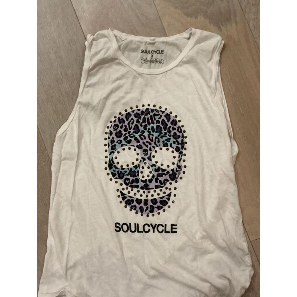 Lauren-moshi Women's White and Purple Vest